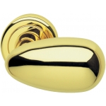 Paar Griffe Ghidini Modell Pigna OLV M1 Rosette und Lüftungsöffnungen