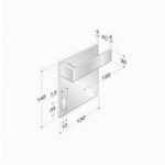 von Griffe Paar PBA 2001.IT.PLA Edelstahl AISI 316L