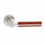 von Griffe Paar PBA 2002.YOD Holz und Edelstahl AISI 316L