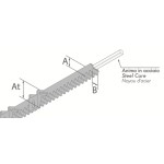 Nylon Zahnstange für Schiebetor 1 Mt Stagnoli