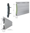 Croci Rollladen aus hochdichtem Aluminium SAR-132 Tap Security