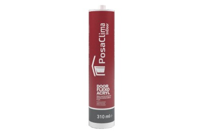 Door Flex Acryl PosaClima Acryl-Dichtstoff überlackierbar Weiß 310 ml