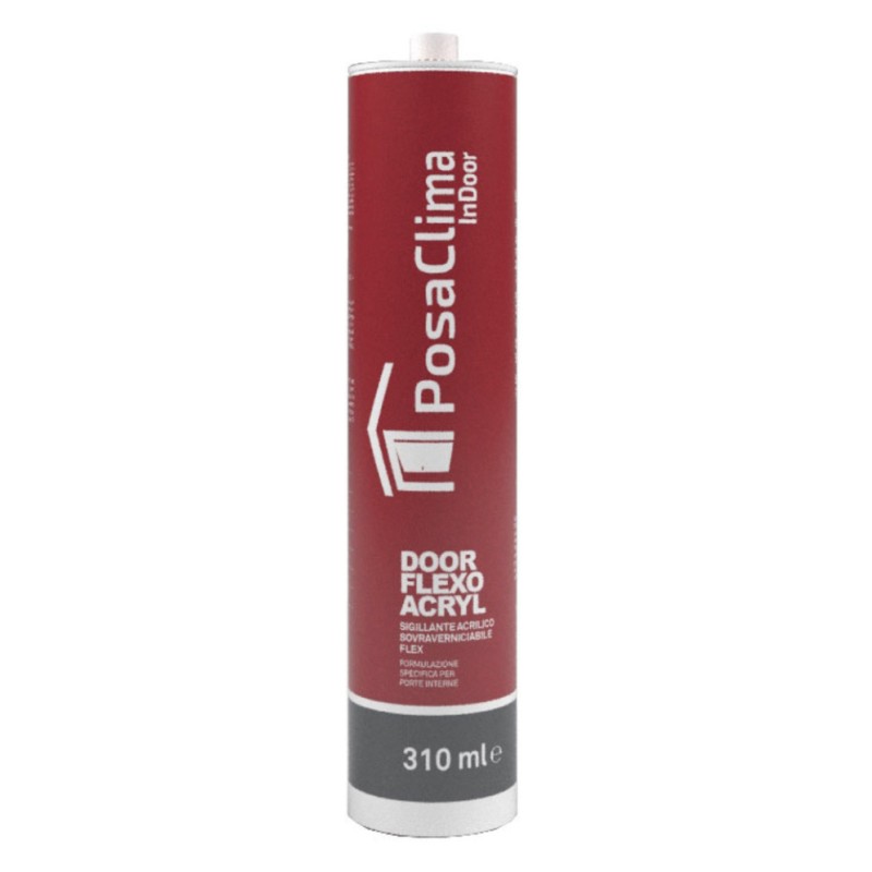 Door Flex Acryl PosaClima Acryl-Dichtstoff überlackierbar Weiß 310 ml