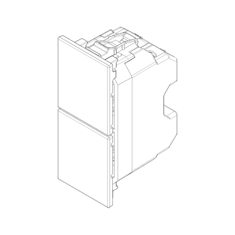 Zwei unabhängige Tasten LINEA VIMAR 30066 1P NO 10 A 250 V~