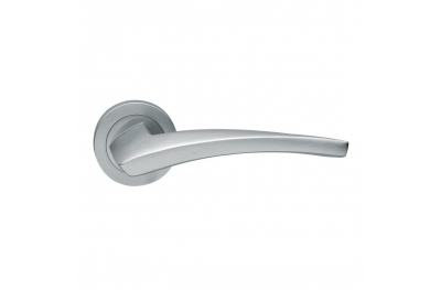 Dune Entwurf Manital Satin Chrome Paar Handgriffe am Rosetta