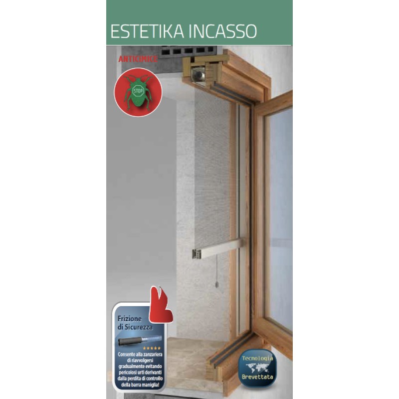 Estetika Incasso Bettio Mosquito Antibite für Fenster