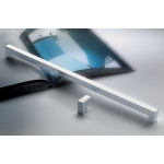 Karina Chrome + Türgriff aus poliertem Messing mit Rosette Doppelte Creative Finish Line Calì