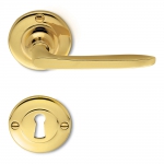 Busiri Natural Brass Türgriff Ideal für ein elegantes Zuhause von Antologhia