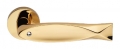 Fischgriff mit Swarovski Linea Calì Fischkristall Reines Gold
