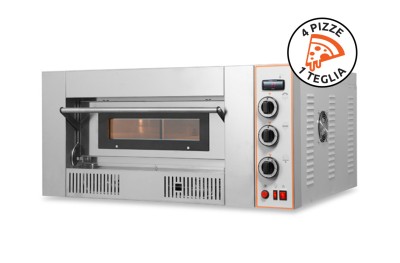 Gasofen für Pizzas RG4 Resto Italia für Pizzerien und Rotisserie