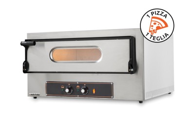 Elektrischer Pizzaofen Kube 1 einphasig Resto Italia Made in Italy