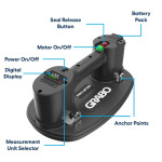 GRABO PRO-LIFTER 20 Elektrischer Vakuumsauger mit Display und Akku