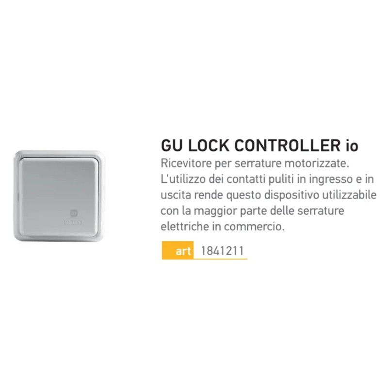 GU Lock Controller io Somfy Empfänger für Motorschlösser