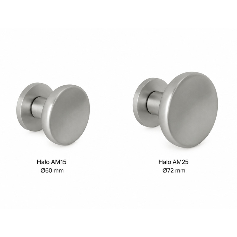 Halo Colombo Design Fester Türknauf Ø60 oder Ø72 Alberto Meda