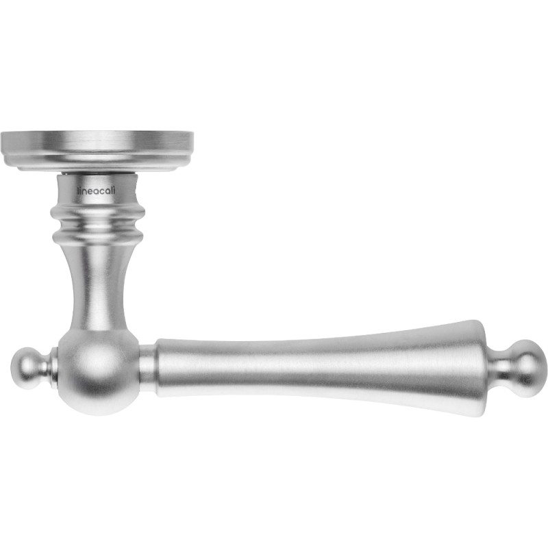 Heidi Linea Calì Klassischer Türgriff aus Messing mit Rosette