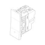 Civil-Serie Schalter VIMAR LINEA 30000.B/C/G Ausgerichteter