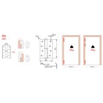 Justor PM 120 Spannstift Links oder Rechts 2 Stück