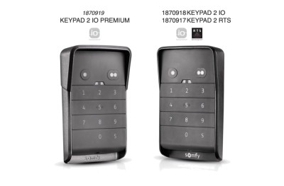 Keypad 2 Somfy Codetastatur für Radio IO und RTS Motoren