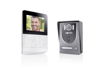 Somfy White V100 Digital Video Intercom Kit