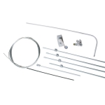 Komplettes Kit für Einzel-Vasistas Ultraflex UCS Öffnungsmechanismus für Fenster