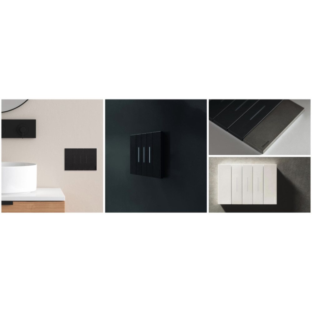 Living Now BTicino Zivilserie Platten und Schalter Katalog