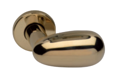 Paar Griffe Ghidini Pigna Modell G-PLUS M36 Rosette und Lüftungsöffnungen