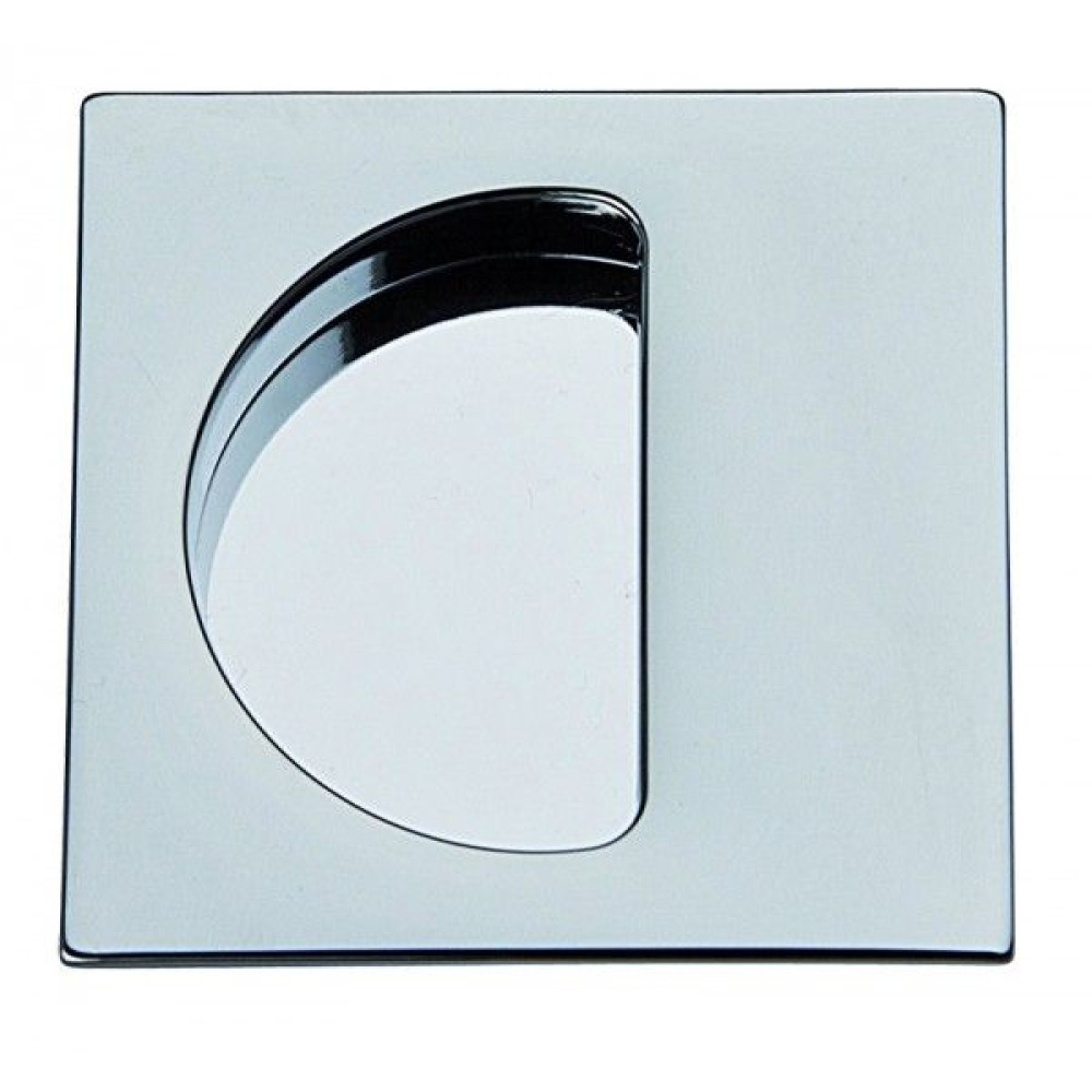 Quadratische Griffmuschel zum Einlassen Arieni 222 Platte 59x59 mm