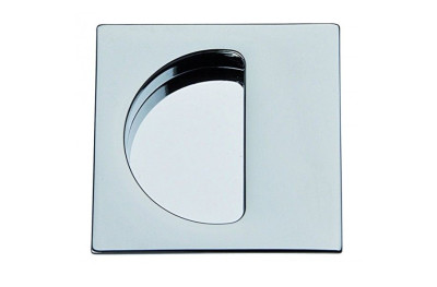 Quadratische Griffmuschel zum Einlassen Arieni 222 Platte 59x59 mm