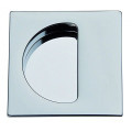 Quadratische Griffmuschel zum Einlassen Arieni 222 Platte 59x59 mm