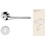 Spirit Mesh Linea Calì Griff mit Swarovski-Kristallstreifen