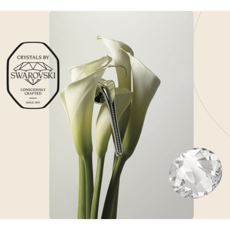 Spirit Mesh Linea Calì Griff mit Swarovski-Kristallstreifen