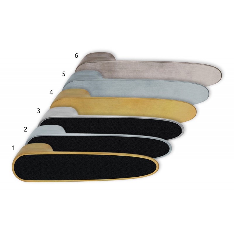 Aqualung Türgriff auf Rosette von Archistar Marco Piva für Mandelli1953