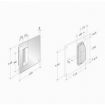 PBA 2001.IT.SC/P Griff aus Edelstahl AISI 316L für Schiebetür