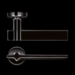 Aqualung Türgriff auf Rosette von Archistar Marco Piva für Mandelli1953