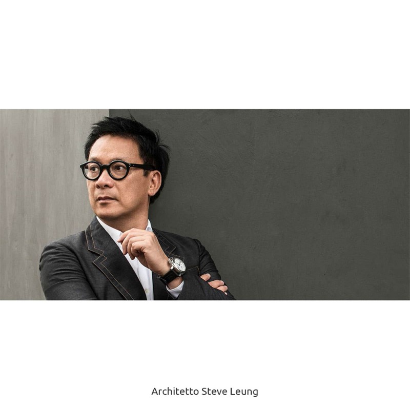 Aqualung Türgriff auf Rosette von Archistar Marco Piva für Mandelli1953