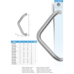 Stoßgriff Edelstahl AISI 316L Rohrform MPM 05.03