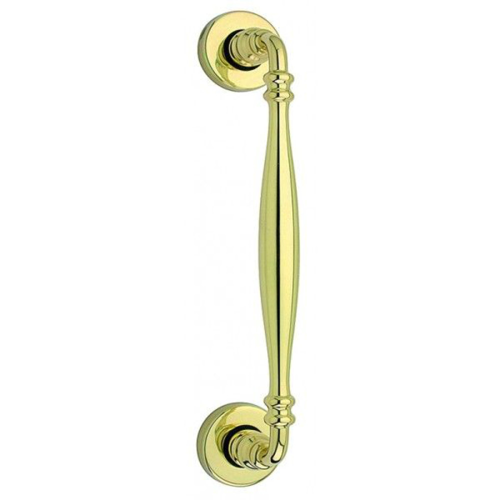 Türstoßgriff aus Messing Arieni Stile 940/E Rosetten Ø45 Länge 260 mm