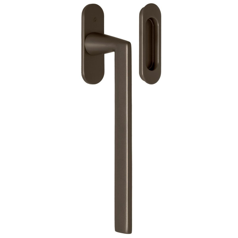 Hebeschiebetür-Griff Colombo Design AM313/0 mit Platte