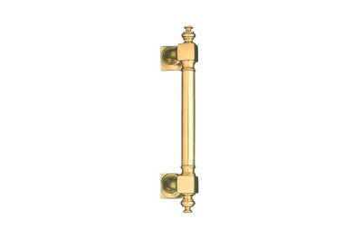 Klassischer Türstoßgriff aus Messing Urano Arieni 950 Länge 260mm