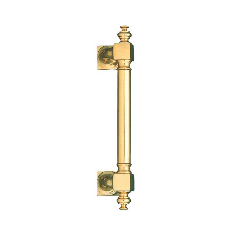 Klassischer Türstoßgriff aus Messing Urano Arieni 950 Länge 260mm