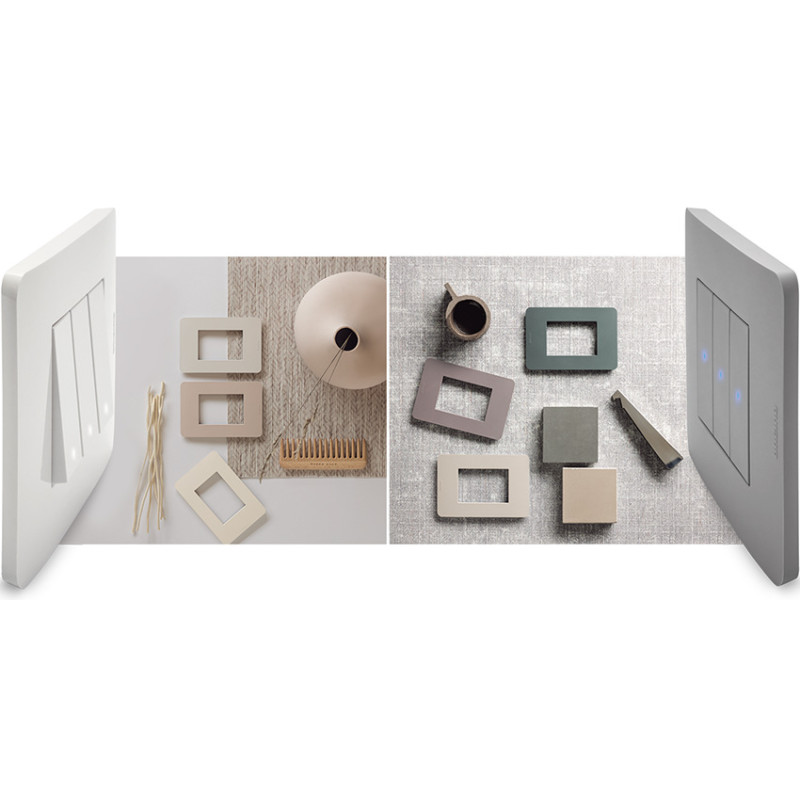 MatixGO BTicino Sortiment an Platten und Schaltern Produktkatalog