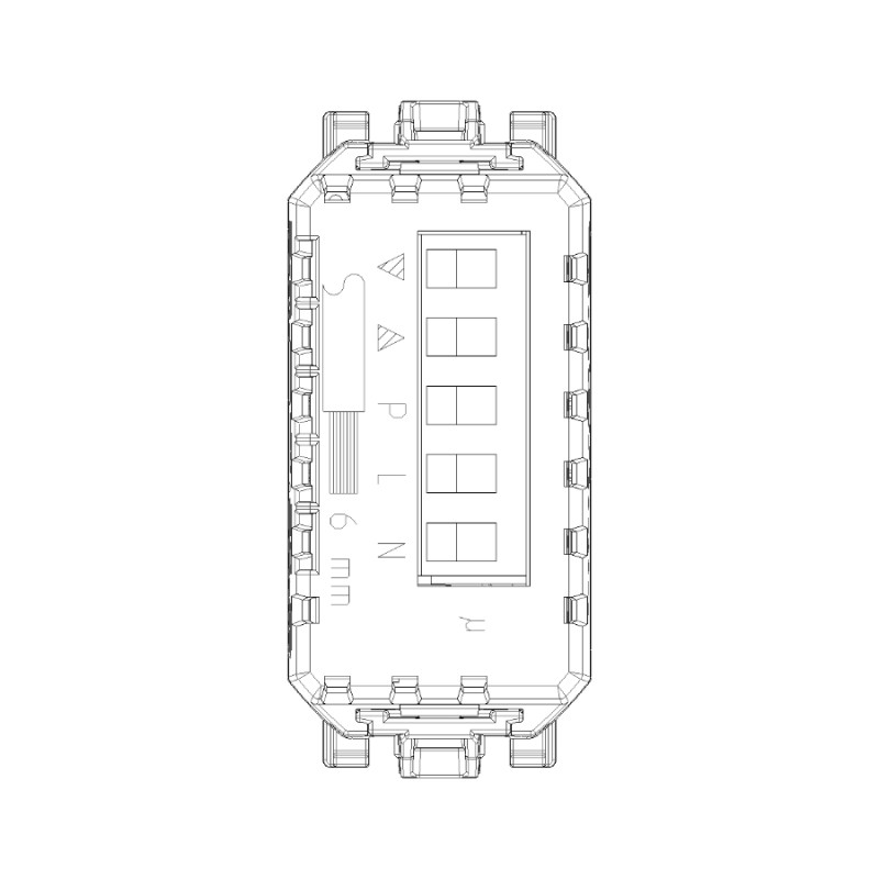 IoT-verbundener Rollladenmechanismus VIMAR LINEA 30804