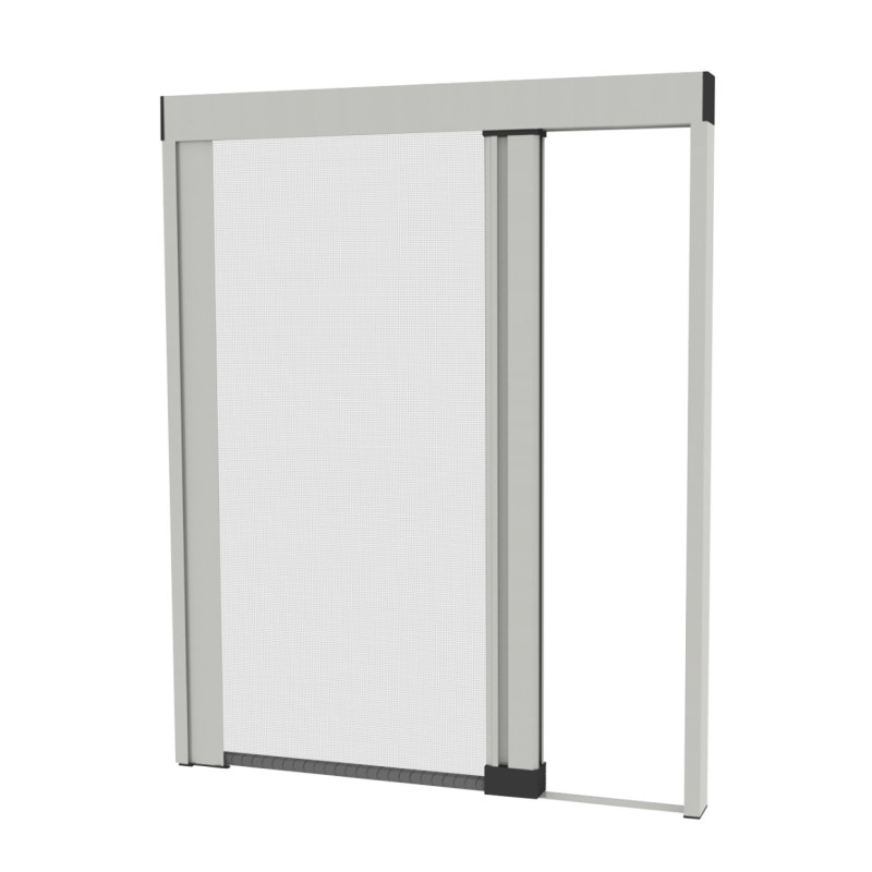 Mega Effezeta System seitliches Fliegengitter mit einziehbarer Führung