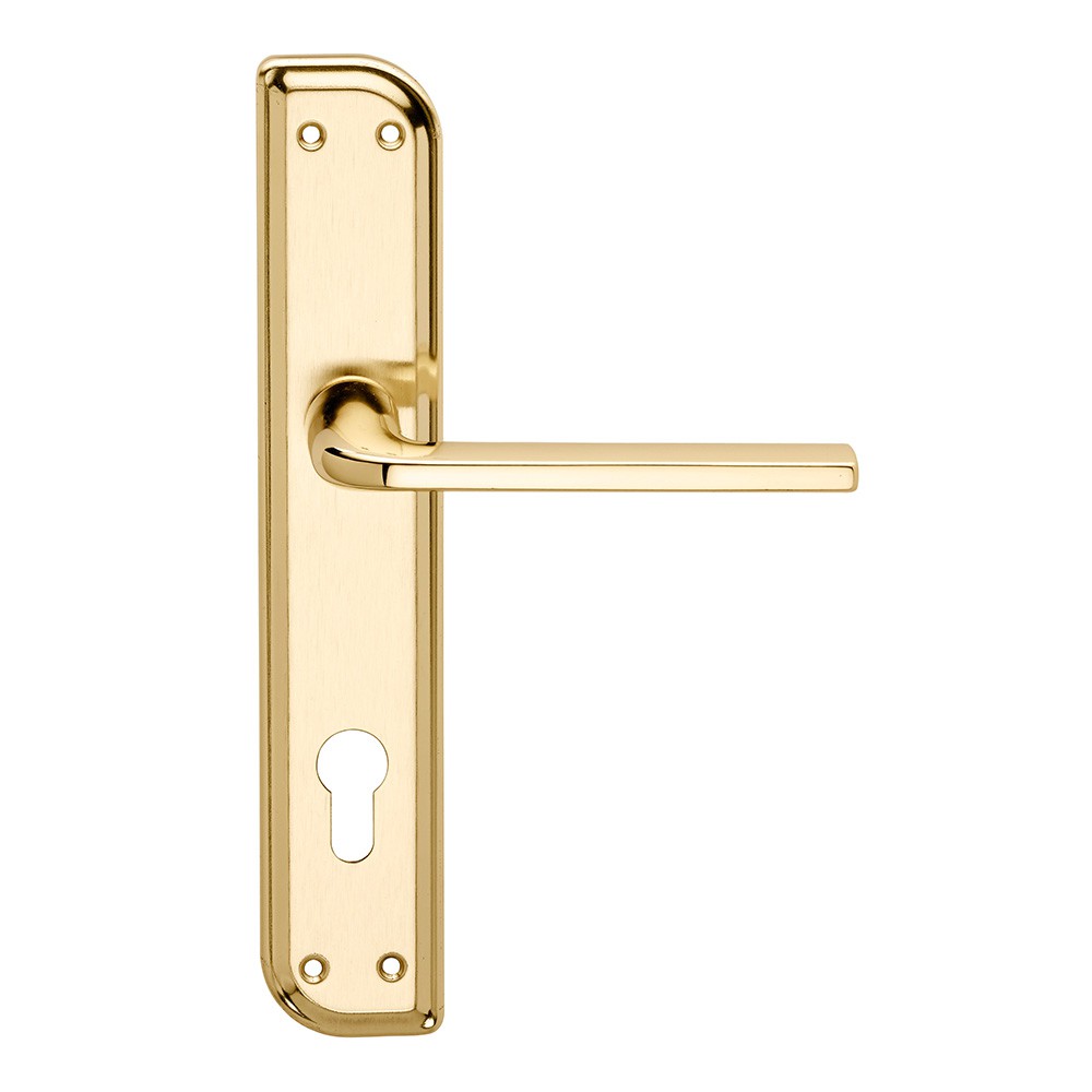 Brera Series Vintage Formen Griff Türschild von Frosio Bortolo Sinuous Forms