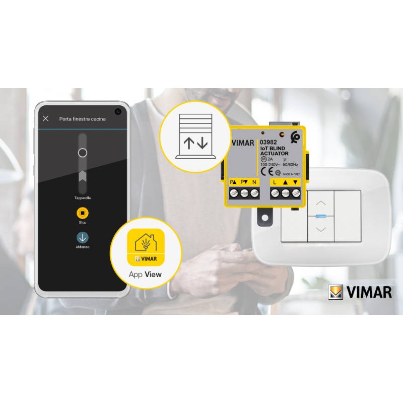 IoT-Rollladenmodul 03982 Vimar
