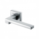 Morphos Lichtdesign Manital Satin Chrome Paar Handgriffe am Rosetta