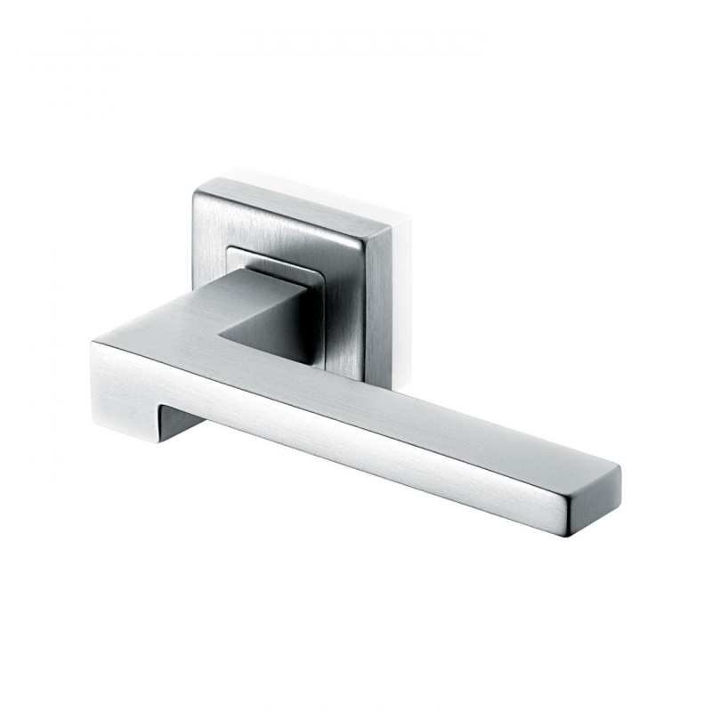 Morphos Lichtdesign Manital Satin Chrome Paar Handgriffe am Rosetta