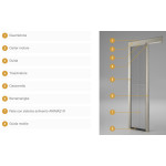 Motorisiertes Neoscenica Bettio Moskitonetz ohne Barrieren