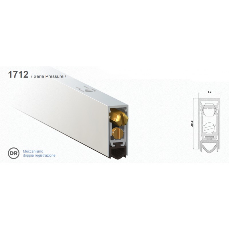 Zugluft für Türen Comaglio 1712 Pressure Series Verschiedene Größen