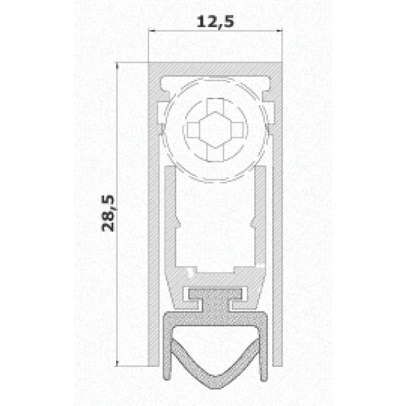 Zugluft für Türen Comaglio 420 Cheap Series Verschiedene Größen